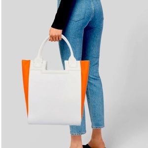 Smythson leather tote